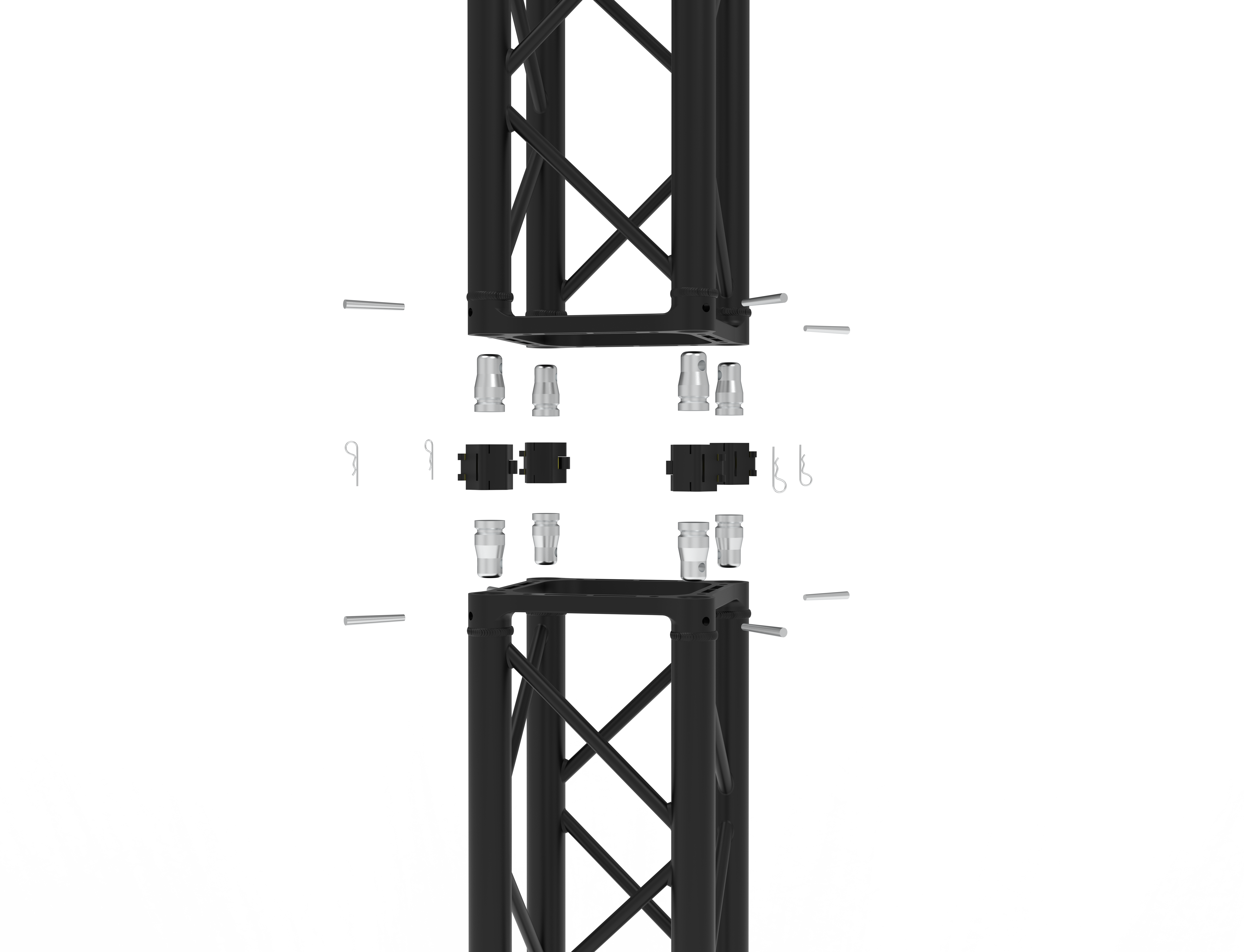 NEO Clamp ET set (1xClamp+2xCON) Black